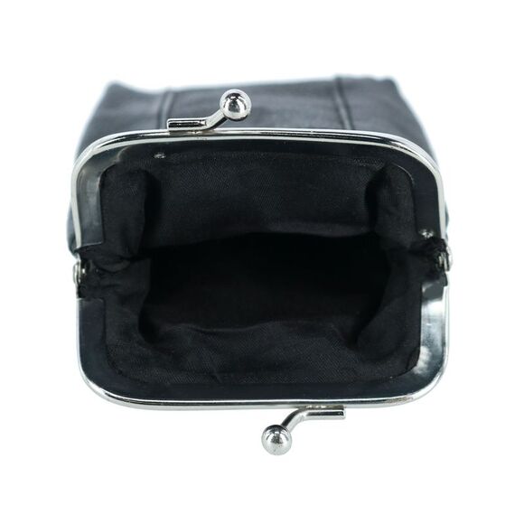 CTM Women's Leather Cigarette Case with Lighter Pocket - Picture 3 of 3